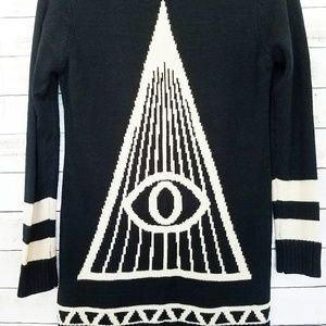 Lira | All Seeing Eye Cardigan